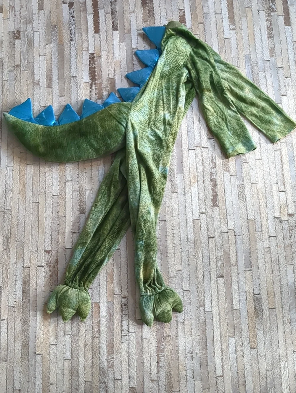 Pottery Barn Kids Size 4-6 Light-Up LED T-Rex Dinosaur Halloween Costume